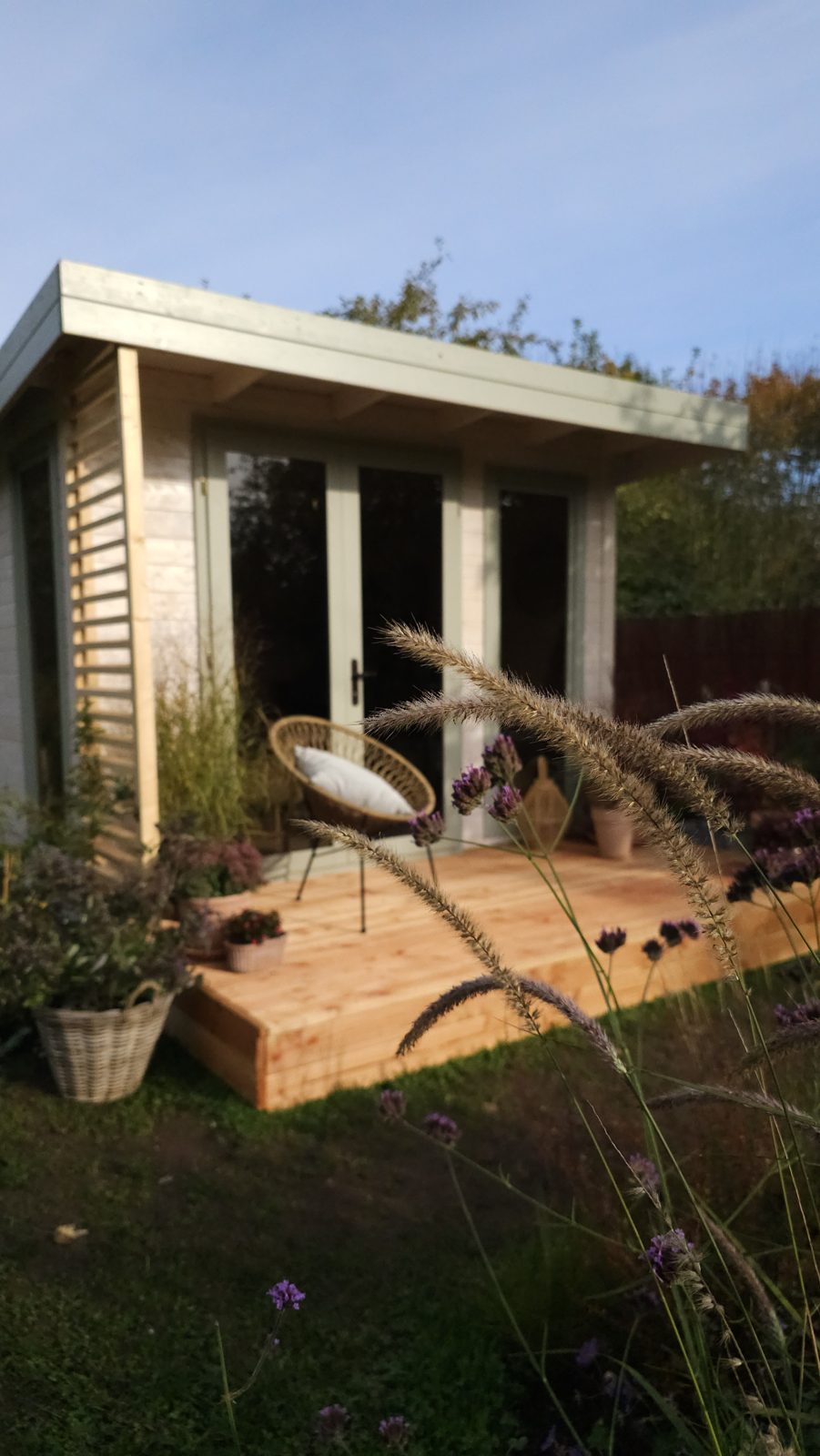 Gartenhaus Arvo Außenansicht